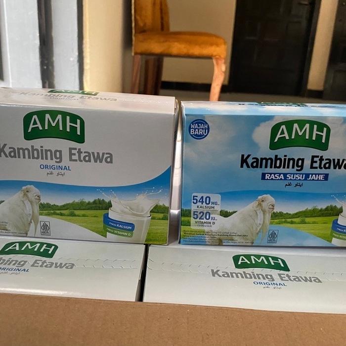SUSU KAMBING ETAWA AMH ORIGINAL SUSU BUBUK 1 BOX ISI 10SACHET