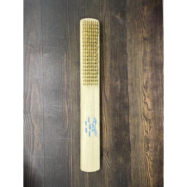 Sikat Kuningan / Wire Brush / Sikat Besi Halus Eagle 8 Baris