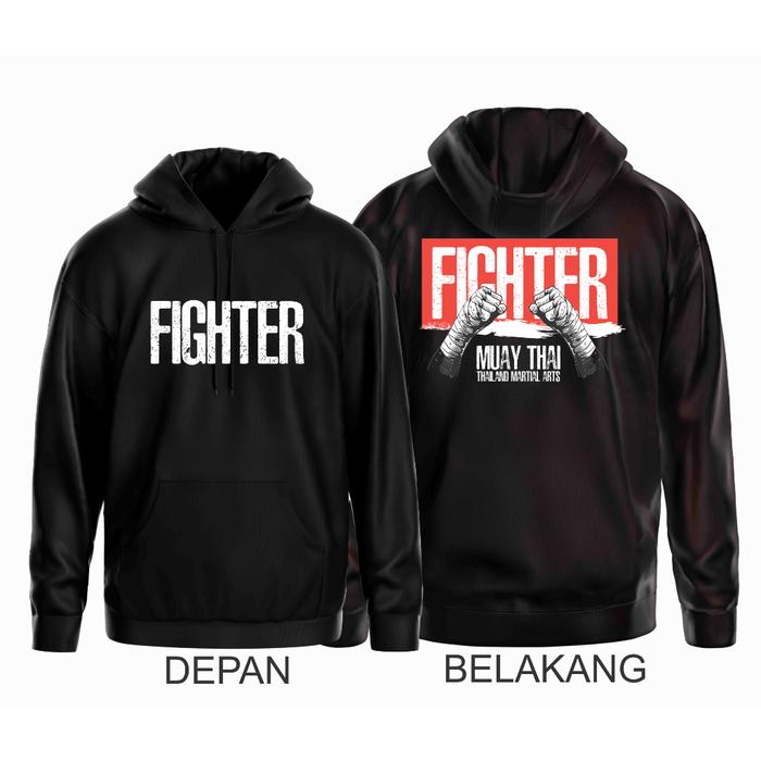 JAKET HOODIE MUAYTHAI JUMBO JAKET MUAYTHAI JUMBO JAKET MUAYTHAI FIGHTER