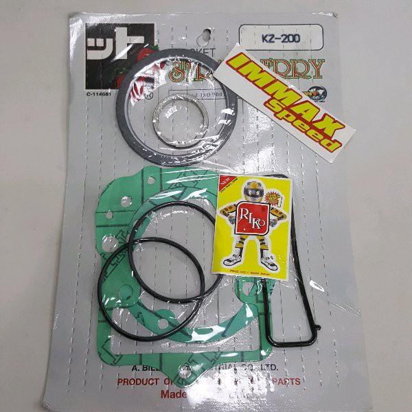 Paking Kawasaki Binter Merzy Mercy Mersi Merzi Merci Kz200 Kz 200 Top Set Gasket Packing Topset Head