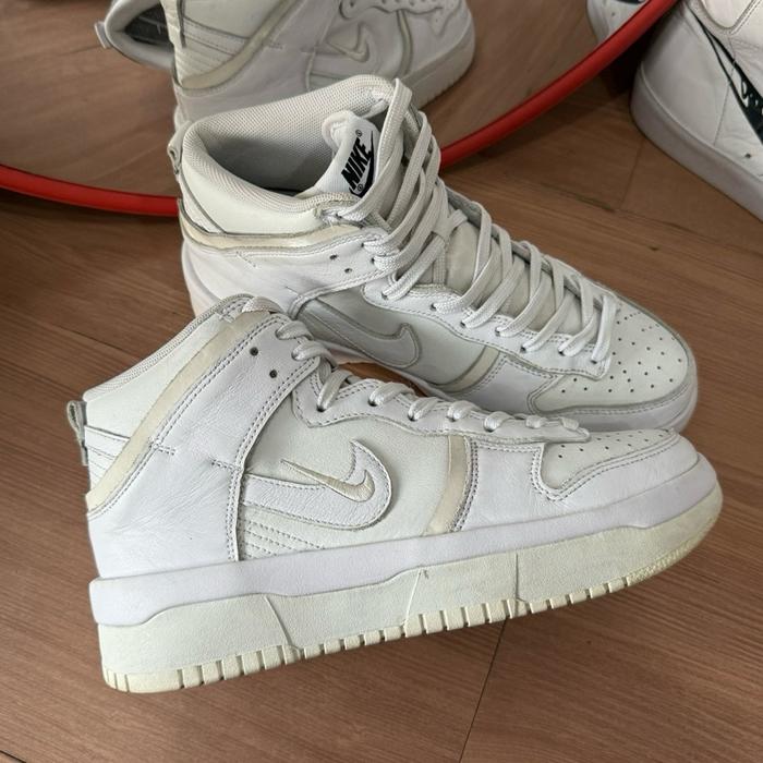 Nike dunk high rebel summit white casual original murah - sneakers second market
