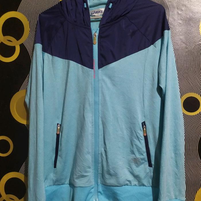 jaket running asics original second