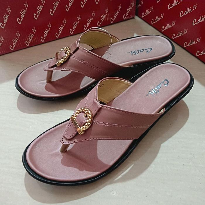 Sz 37 sandal heels jepit wanita calbi PQ. 2623