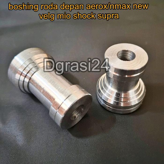 Boshing roda depan aerox /nmax velg mio shock supra/Boshing allumunium custom T6 aerox nmax