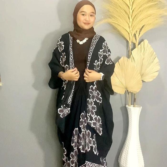 1SET DRESS KONDANGAN BRIDESMAID DRESS BAJU KONDANGAN BAJU LEBARAN 2023 Anggun Slim-fitting Bunga Ret