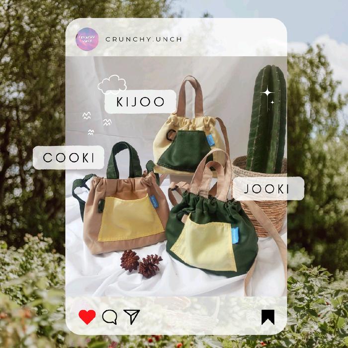 Ekado Bag by Crunchy unch (dumpling bag / slingbag / tas slempang)