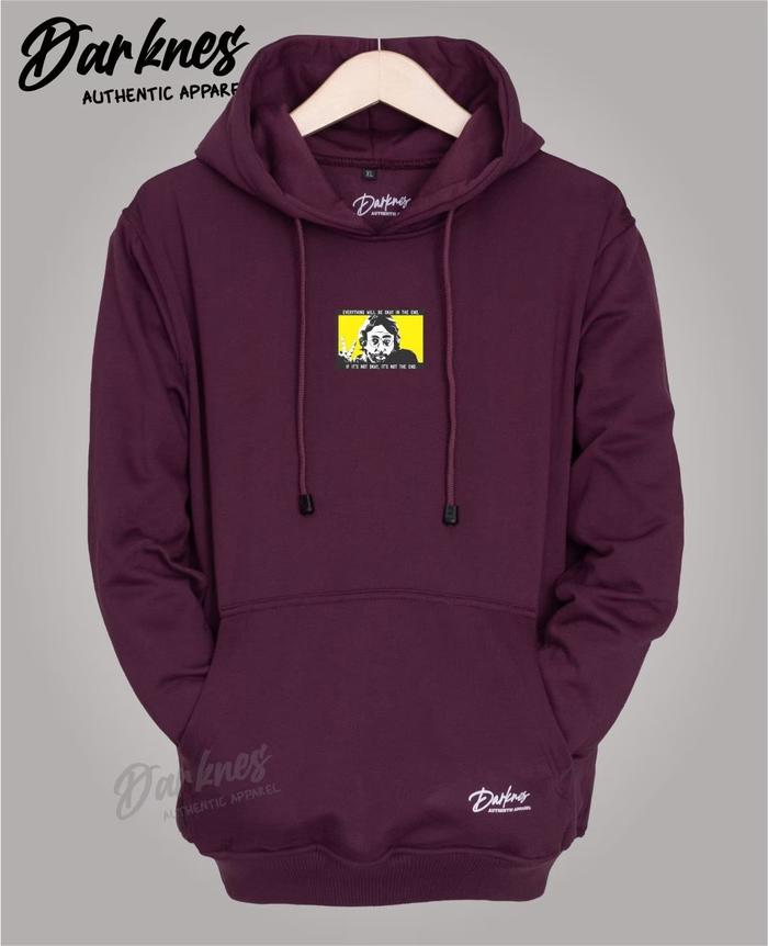 hudie wanita distro terbari DARKNESS premium lengan panjang sweater new terbaru tahun 2025 size m l
