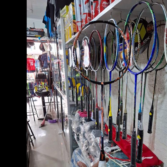 Raket Badminton Fenz Original 100% dengan Teknologi Fenz untuk Meningkatkan Kecepatan dan Kontrol Bo