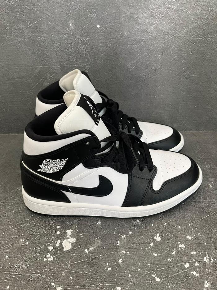 Sneakers AJ 1 Mid Black White Panda