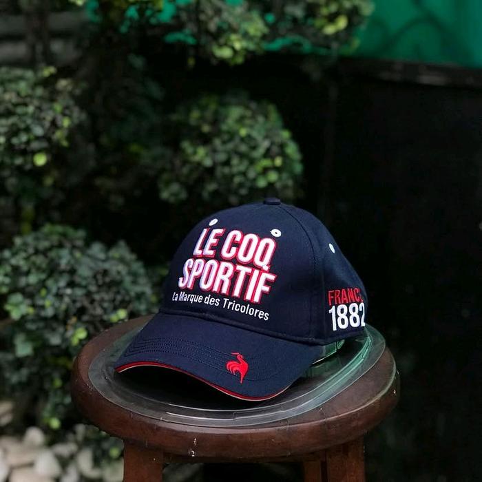 Le Coq Sportif Baseball Cap LG5S Navy BNWT ORIGINAL BARANG RESMI STORE  Size  All Size  Harga Retail