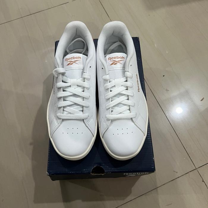 Reebok Court CLN White/Clay 100% Original