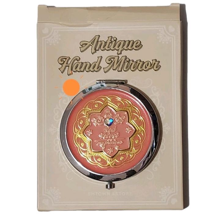 red velvet 8th anniversary merchandise official necklace antique hand mirror irene seulgi wendy joy