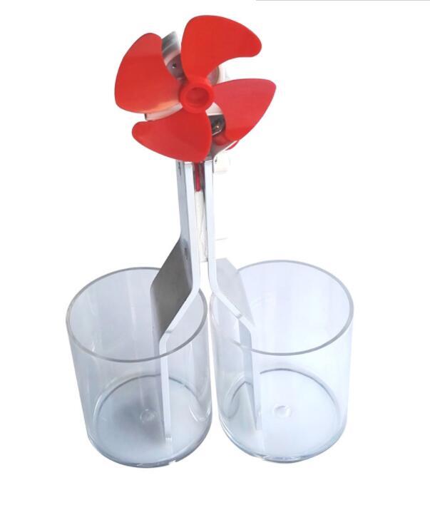 demonstration of Temperature difference Power generation experiment