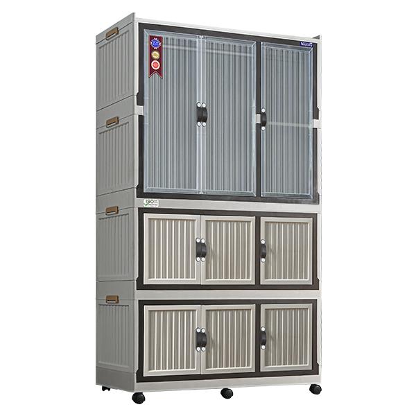 LEMARI PAKAIAN NAPOLLY FOLDING CABINE 3211 LEMARI GANTUNG MINIMALIS SERBAGUNA