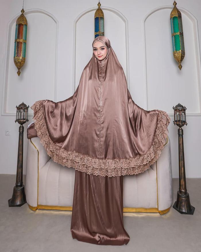 Mukena Rafanda 03, 02 , Frayer Dwina Dan Baghdad Rafanda Muslim Dewasa