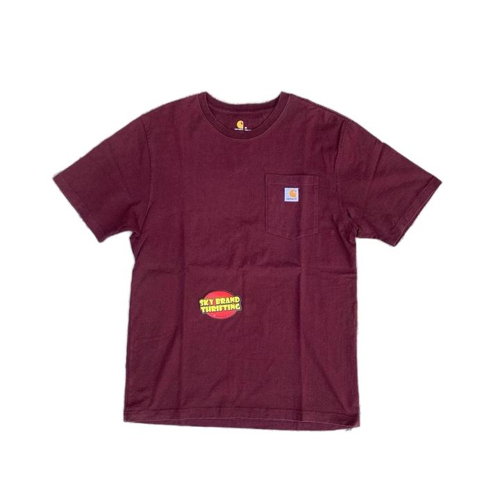 Carhartt maroon kondisi good size medium