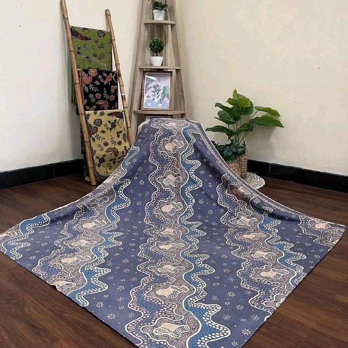 BEST SELLER KAIN BATIKDANLOVESOLO | HARDPRINT MODERN 2.40m x 1.15m