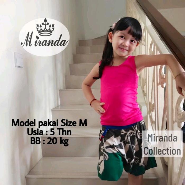 tengtop anak Miranda tali lebar tengtop Miranda kode art 103 tengtop anak Fashion bahan rayon spand