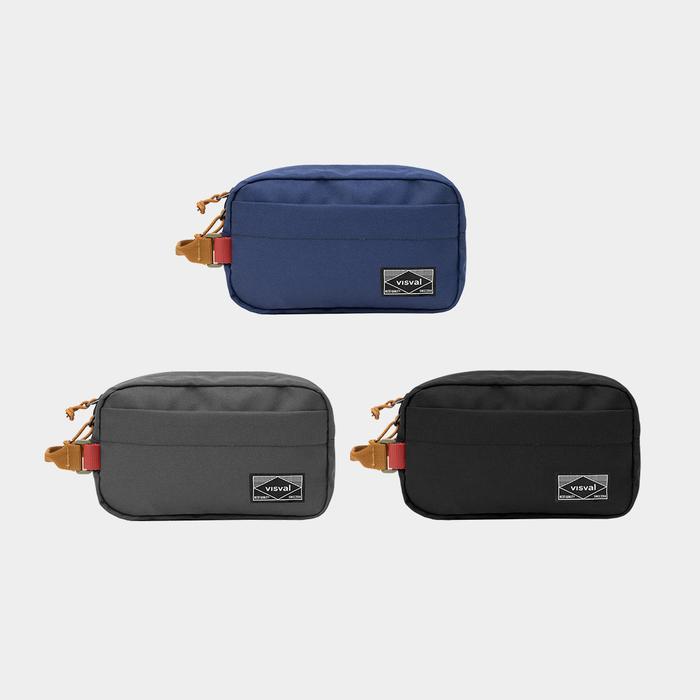 [Beli Lokal] Pouch - Hand Bag Atom Visval - Dopp Kit - Storage Bag