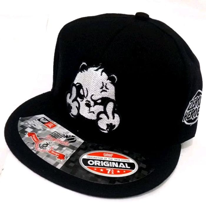 Topi snapback ZERO HEROES anime bordir timbul premium