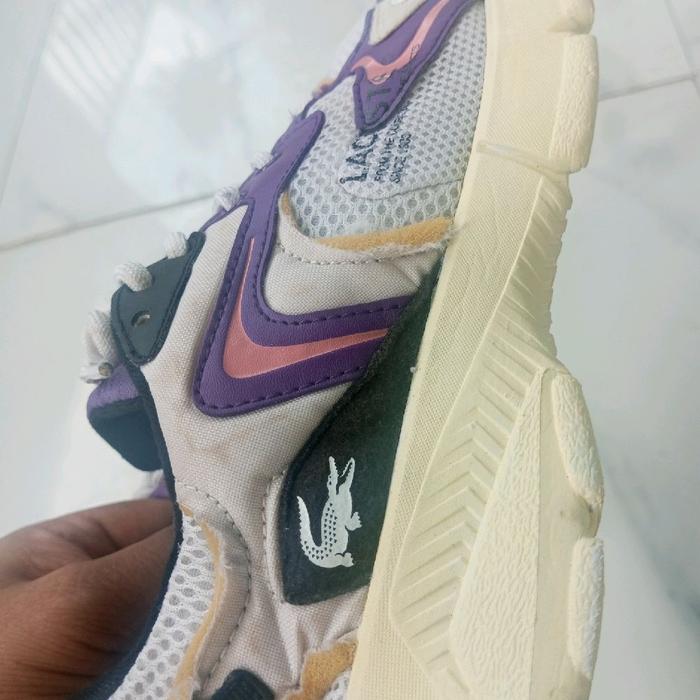 Sepatu Branded Lacos*e Sport Running Size 38 (Second)