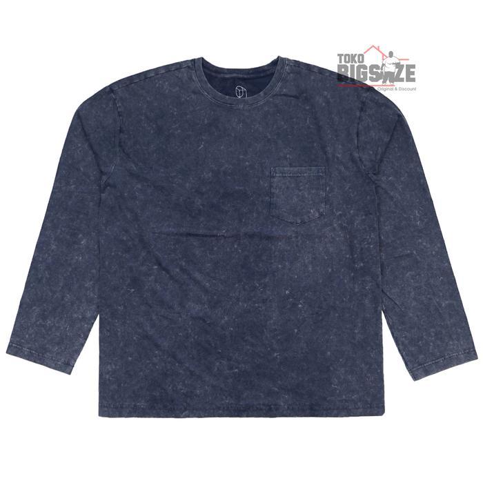promo O.Use Basic Wash Tshirt Bigsize Original - Kaos Pria Jumbo Size OU006