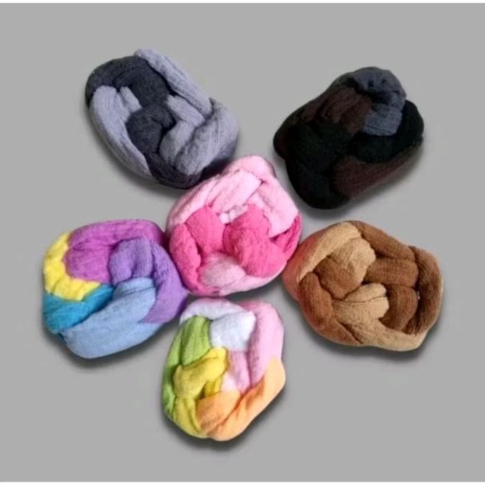 *Almera* Ikat Rambut Lilit/ Kuncir Rambut Lilit