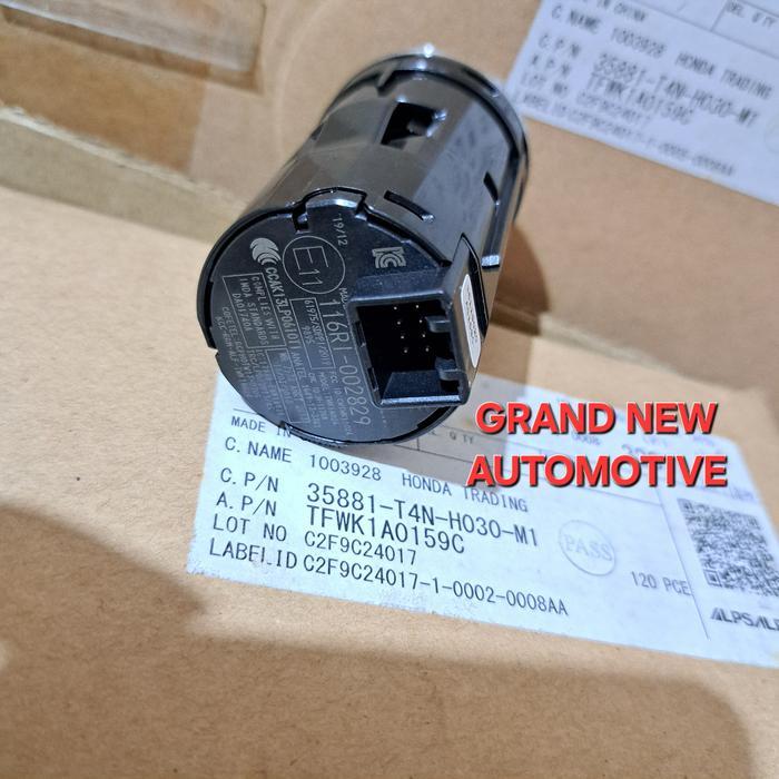 TOMBOL SWITCH ENGINE START STOP HONDA JAZZ RS GK5 KI1