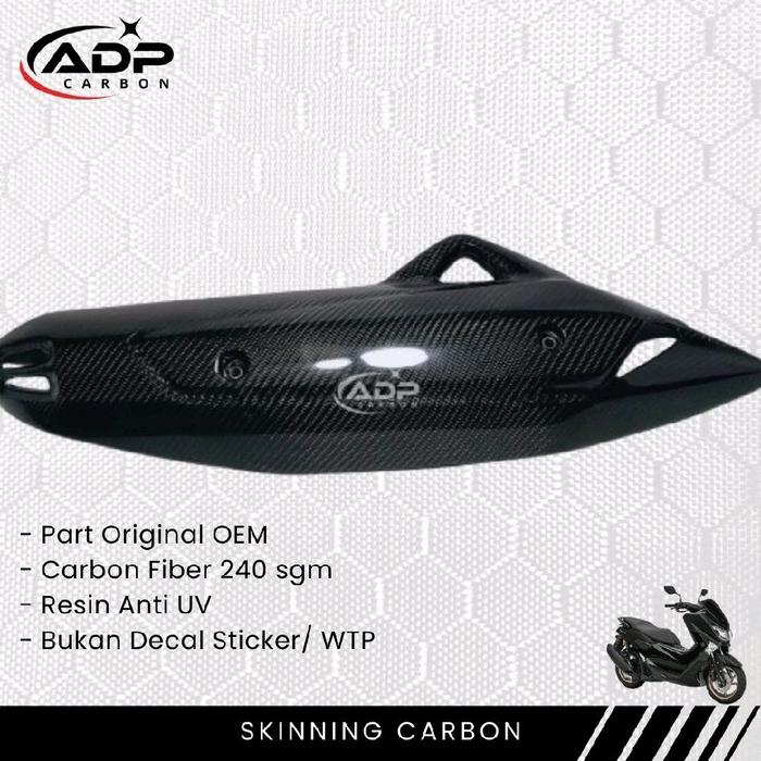 Cover Knalpot Nmax Gpd 150/A Carbon Kevlar