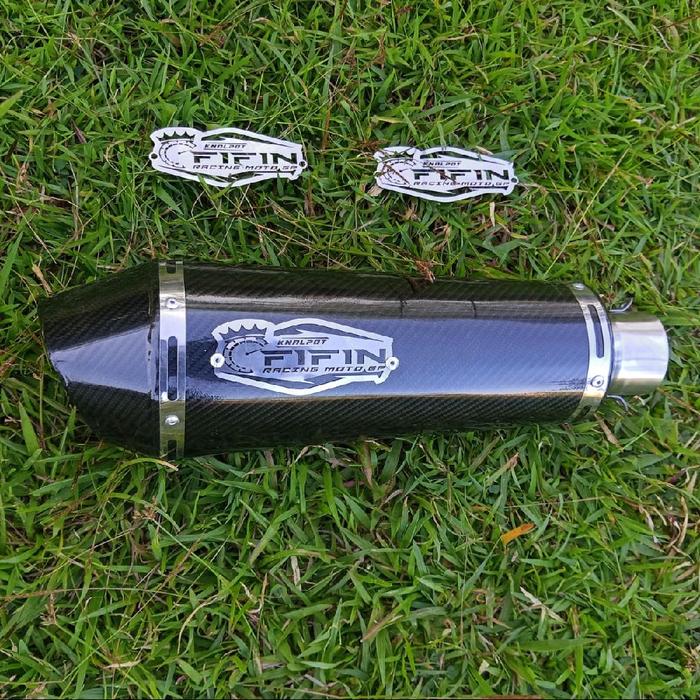 knalpot Scorpion Fifin racing  red Bulls