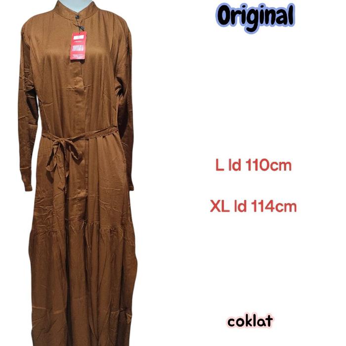 GAMIS DEWASA 3C ORIGINAL BAHAN RAYON SUPER ADEM HALUS MOTIF POLOS