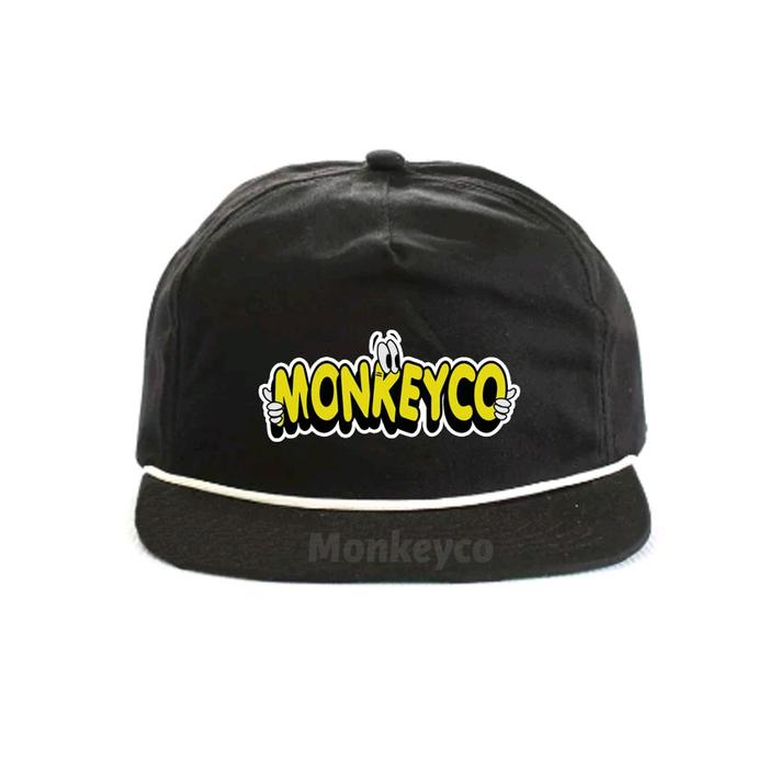 Topi Snapback Classic / Topi Distro / Monkey logo Eyes