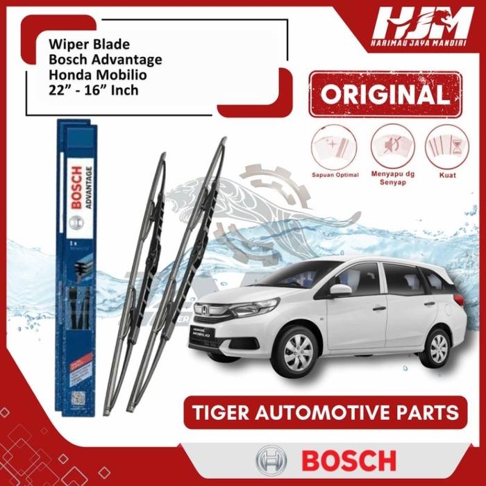 TERBARU!!! WIPER BLADE MOBIL MOBILIO BRV BOSCH ADVANTAGE 22" - 16" ORIGINAL