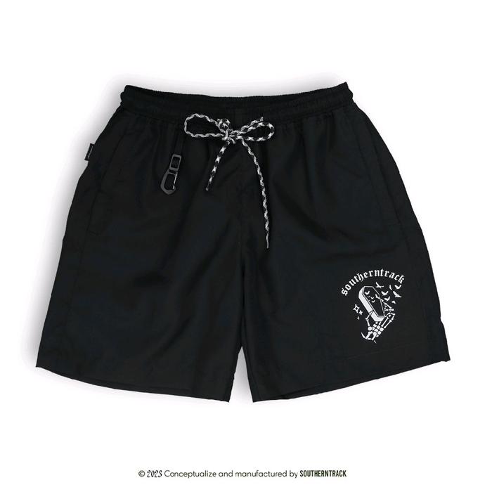 CELANA PENDEK BOXER | BOARDSHORT PANTS | KUBIK REBEL COFFIN