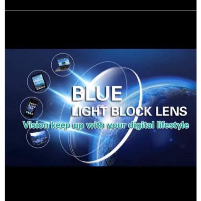LENSA BLUERAY MINUS CYL PLUS Lensa kacamata bluray + antiradiasi -LBR