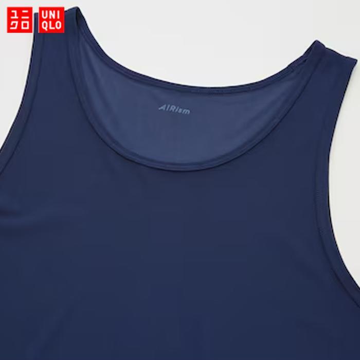 Uniqlo Airism Micro Mesh Tank Top [Preloved] Best Seller