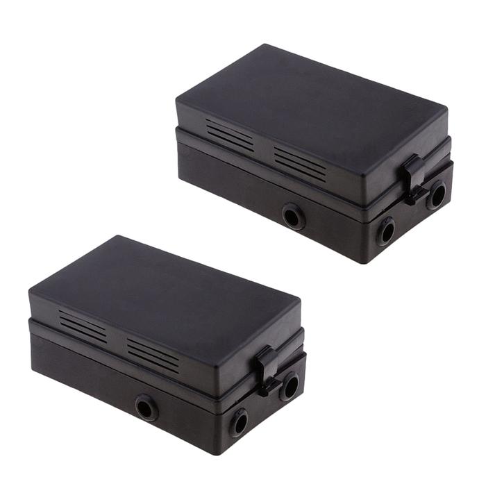 2X Car Blade Fuse Holder Relay Socket Black Box 18 Way Blade Fuse