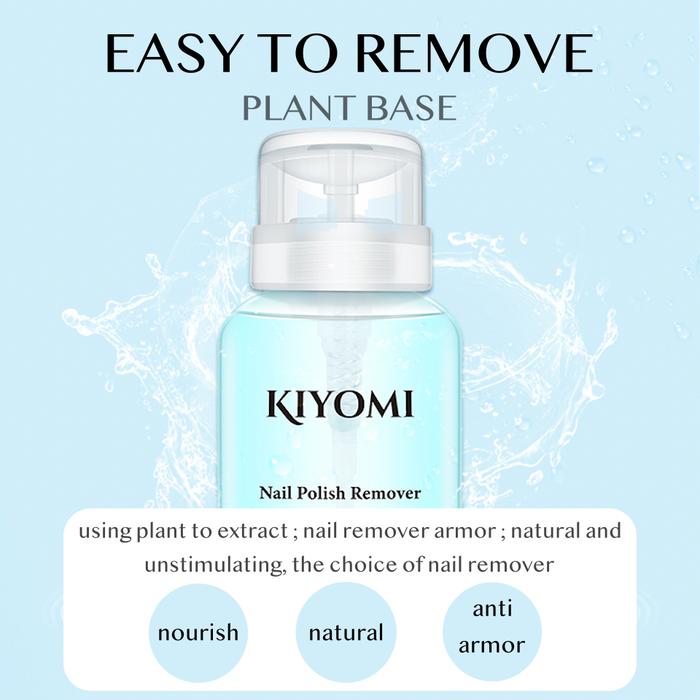Kiyomi Nail Gel Remover Cleanser 160Ml Gel Polish Cleanser Remover Penghapus Kutek Gel Kuku Nail Pol