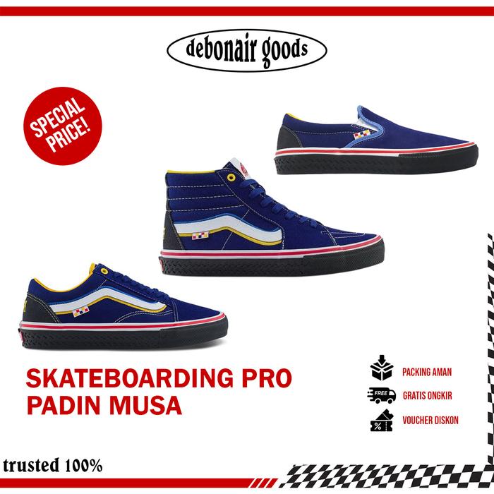 VANS SKATE PRO PADIN MUSA ORIGINAL RESMI