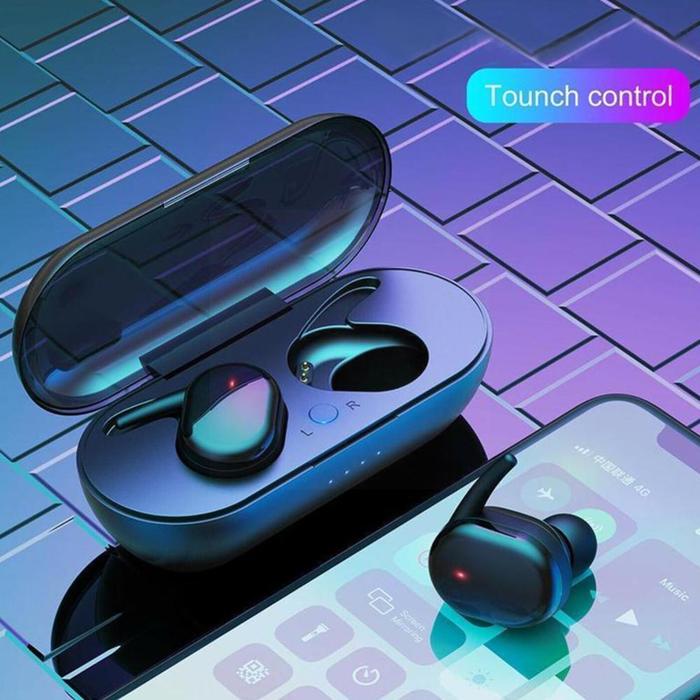 Y30 Wireless Bluetooth 5.0 Headset 3.7v 450mah Charging Box Capacity