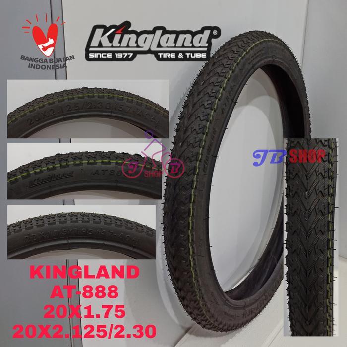 BAN LUAR SEPEDA 20 X 1.75 175 2.125 2125 2.30 230 20X1.75 20X2.125 20 x 2.30 KINGLAND SEPEDA BMX MIN