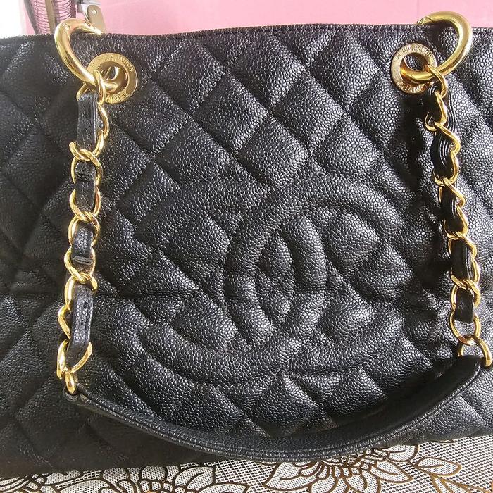 Chanel GST Tas Tangan Wanita Model GST dengan Chain Berkualitas Tinggi
