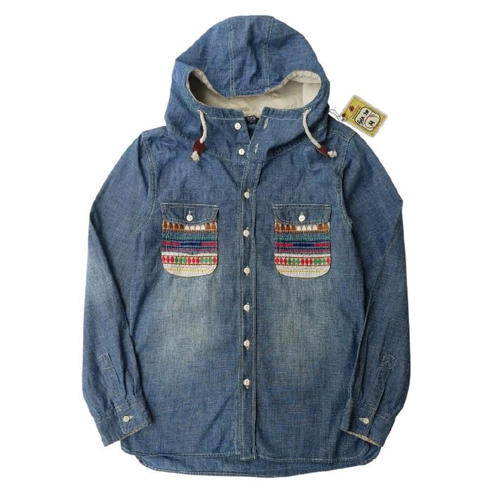 etnic anorak denim no stetson Studio deck jacket No Evisu Japan Blue Jeans Big John Iron Heart real 