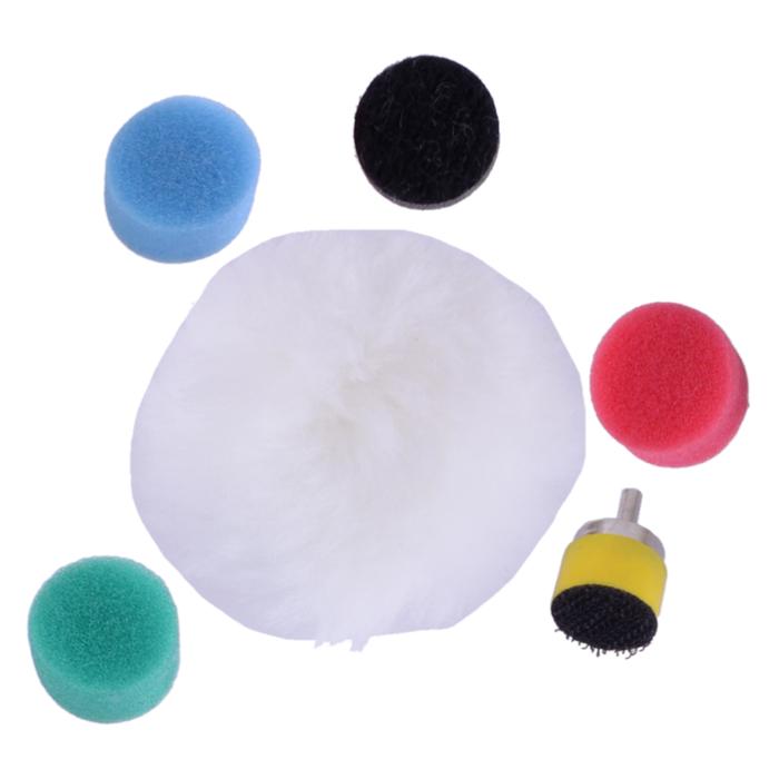 1 Set Bor Spons Pemoles Mini Mobil Otomatis Universal Bantalan Waxing