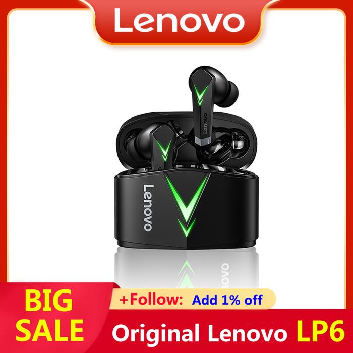 Lenovo LP6 TWS Bluetooth Earphone