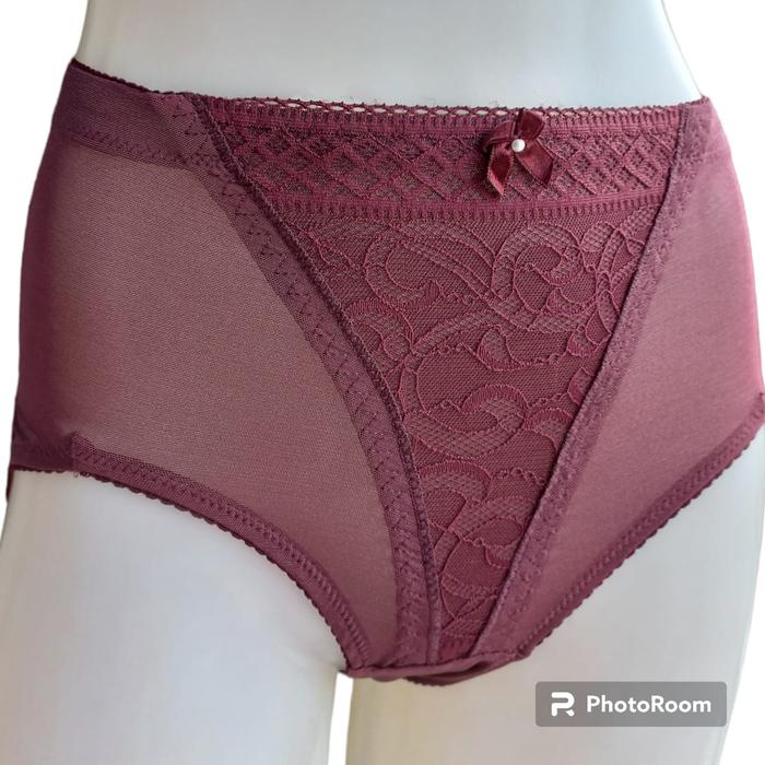 FIORI Panty BERNADET MAROON | Celana Korset Wanita | Celana Dalam Wanita
