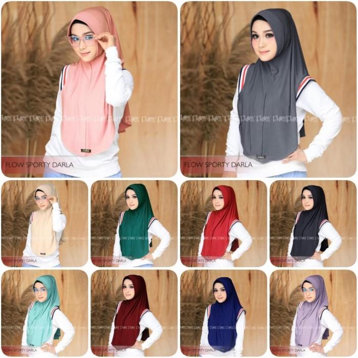 Jilbab Instan Sporty Darla Ori Flow Hijab