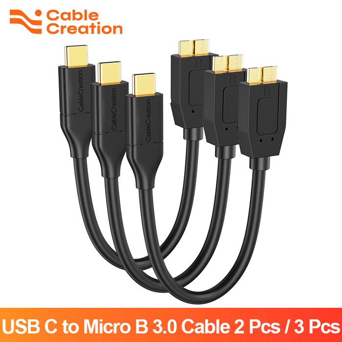 CableCreation USB3.1 Type C to Micro B 3.0 Cable 10Gbps Fast Data