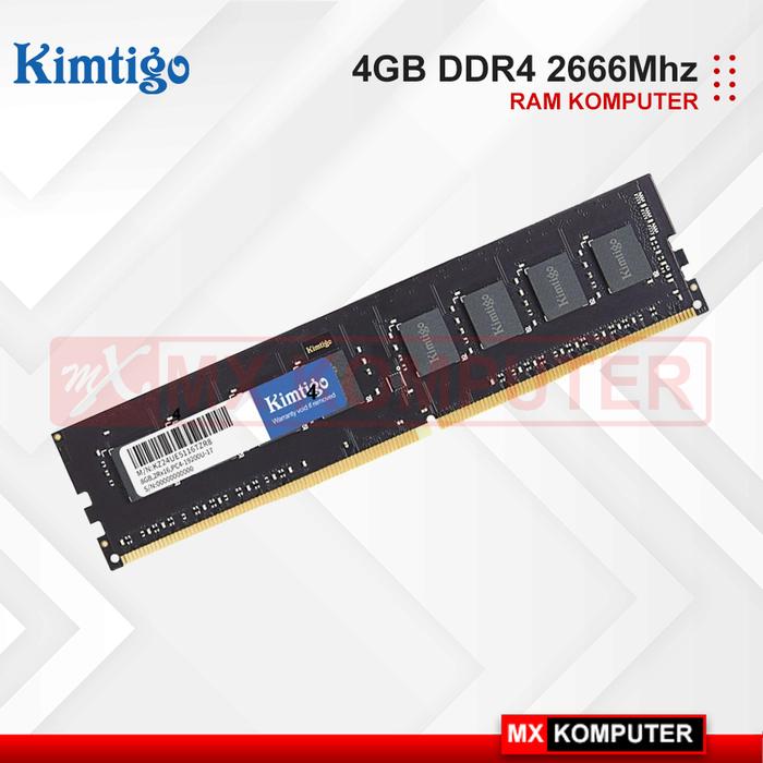 RAM Kimtigo 4GB DDR4 2666 Mhz Memory PC