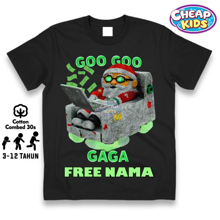 Baju Kaos Anak Goo Goo Gaga Hacker Factory Roblox Free Nama